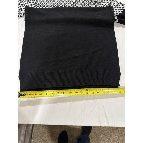 Gloria Vanderbilt Black Sweaters Dress. Size Medium . New - Picture 4 of 5